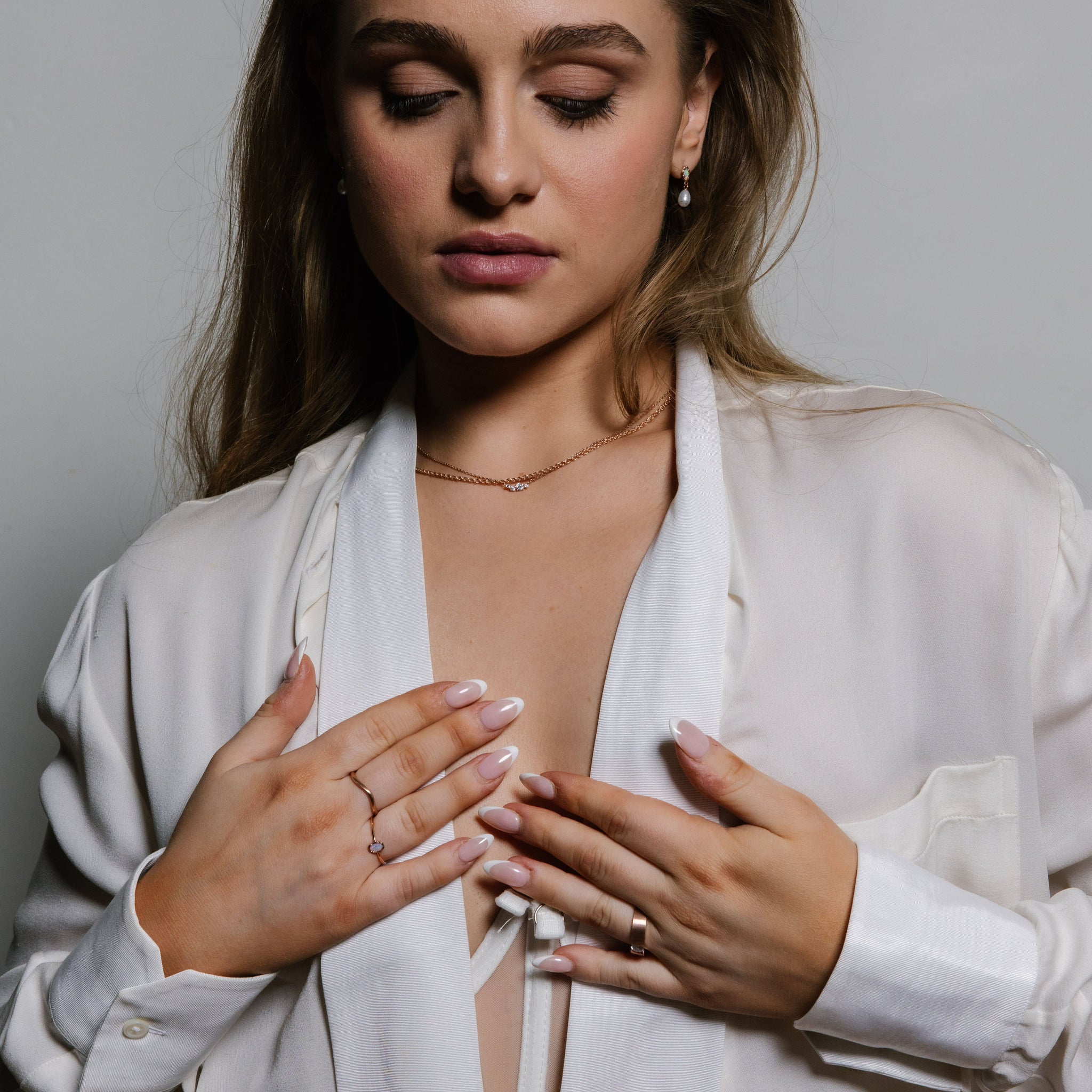 Soft curved dome ring - 14K/ 18K Gold