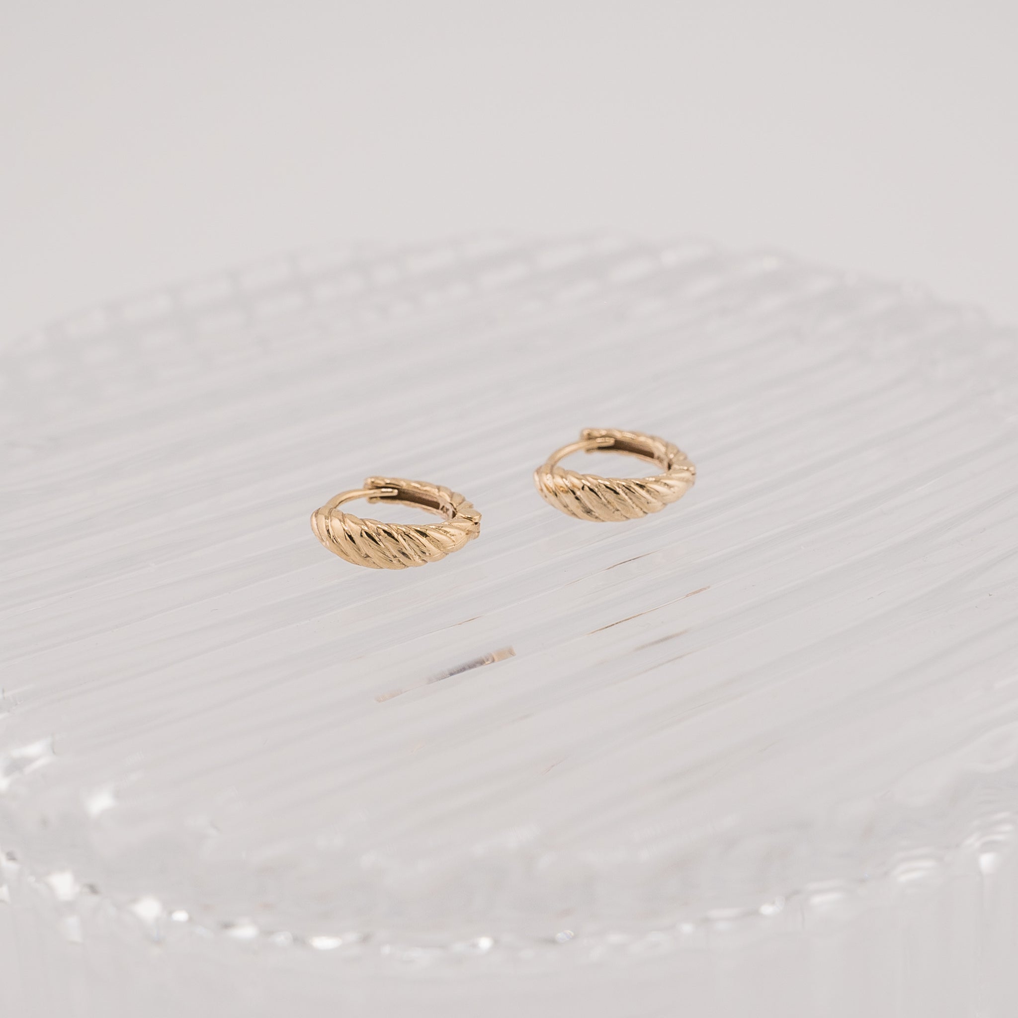 Croissant sleeper Earrings - 14K/ 18K Gold