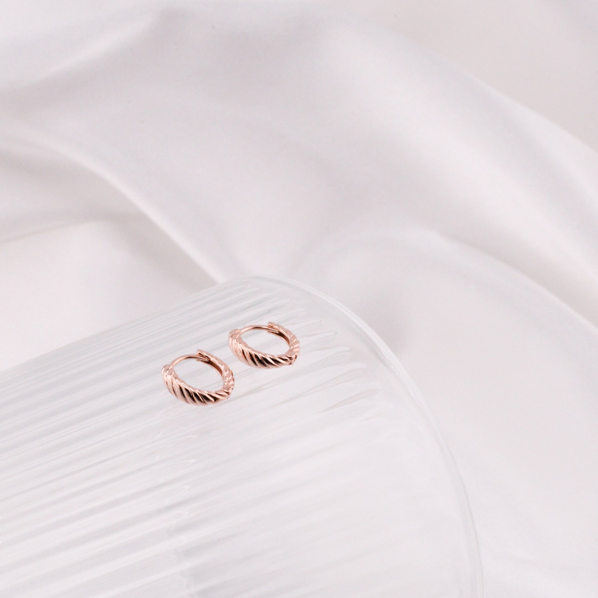 Croissant sleeper Earrings - 14K/ 18K Gold