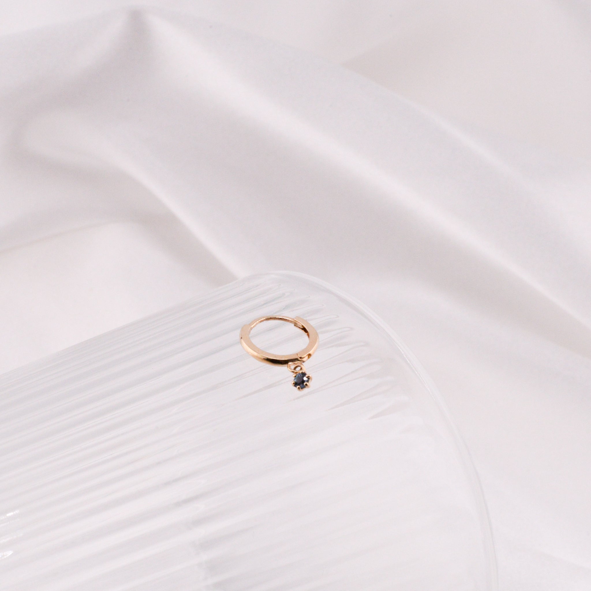 Stardust sleeper Earring (single) - 14K/ 18K Gold