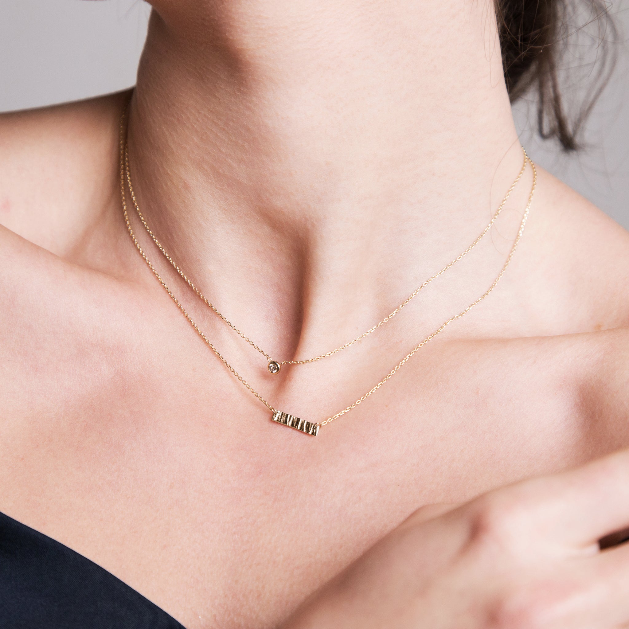 One dream Necklace (small) - 14K/ 18K Gold