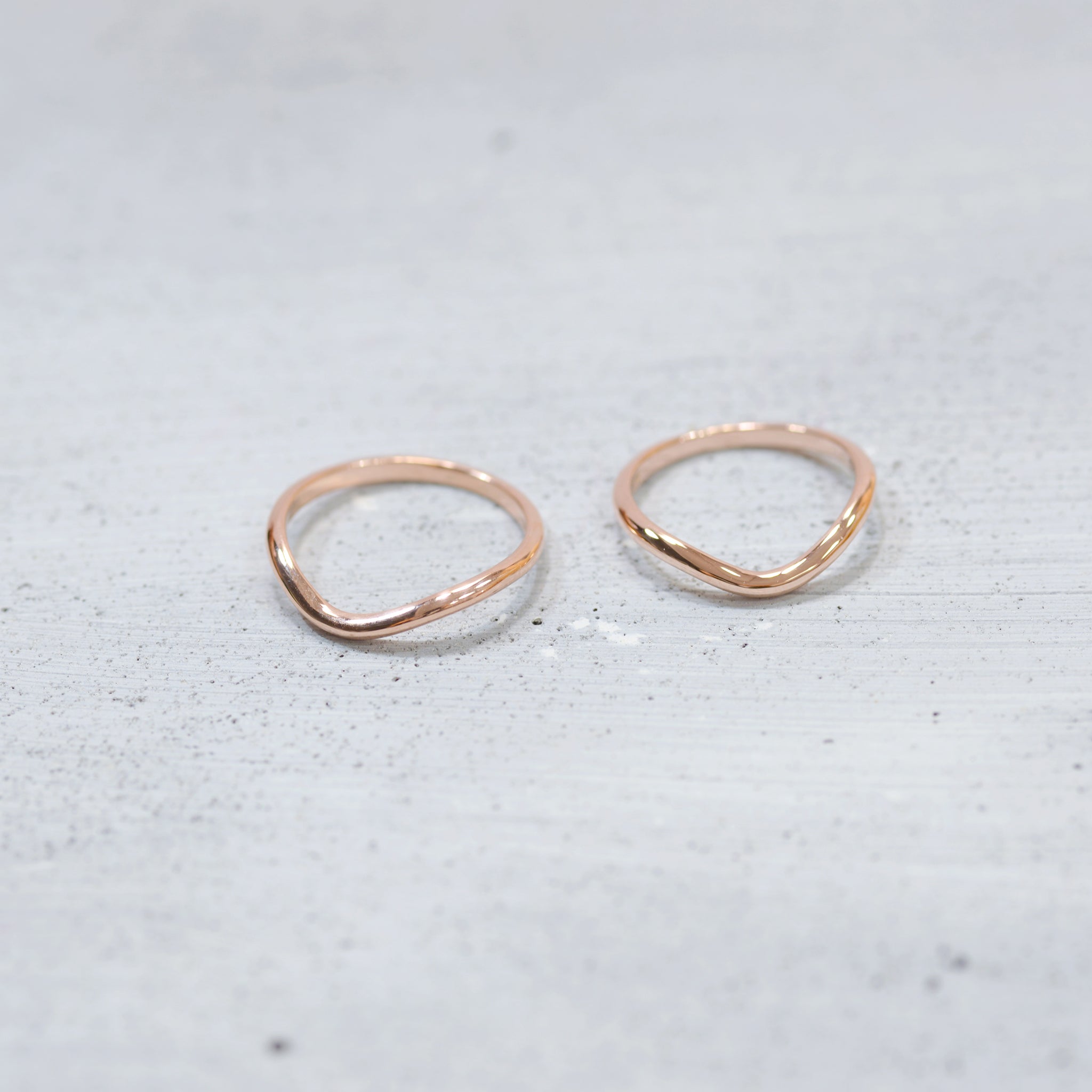 Soft curved dome ring - 14K/ 18K Gold