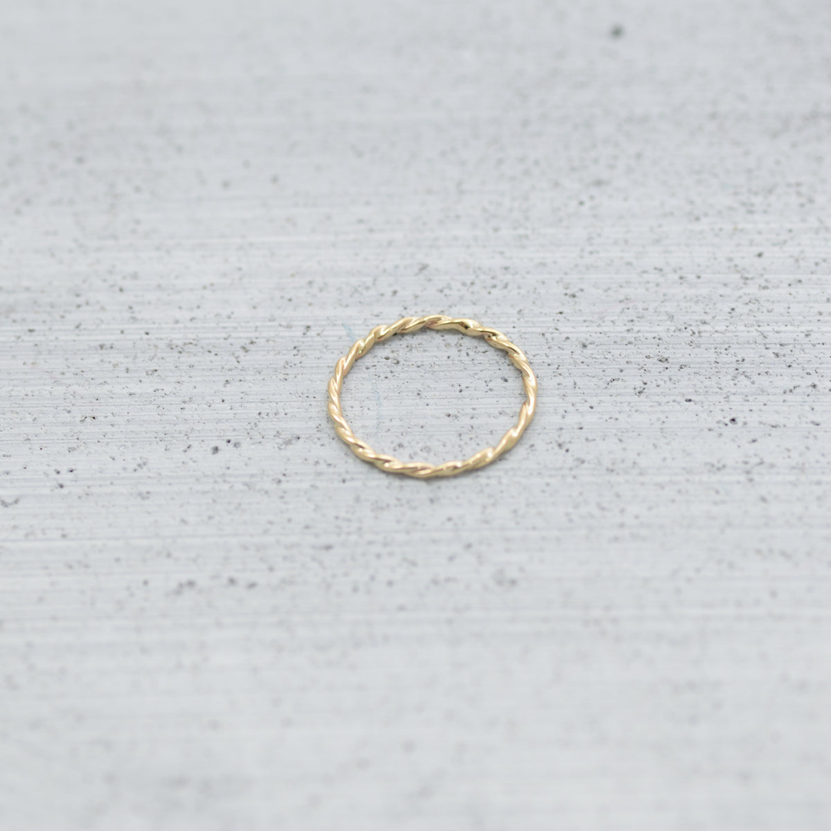 Loose twisted wire Ring - 14K/ 18K Gold – Her Banana