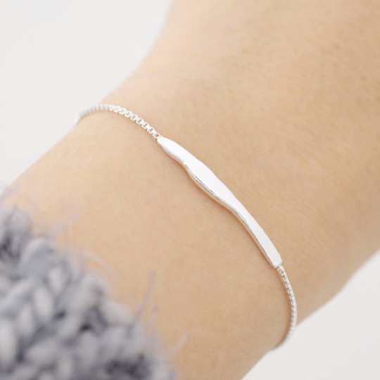 Silver bracelet for clearance her